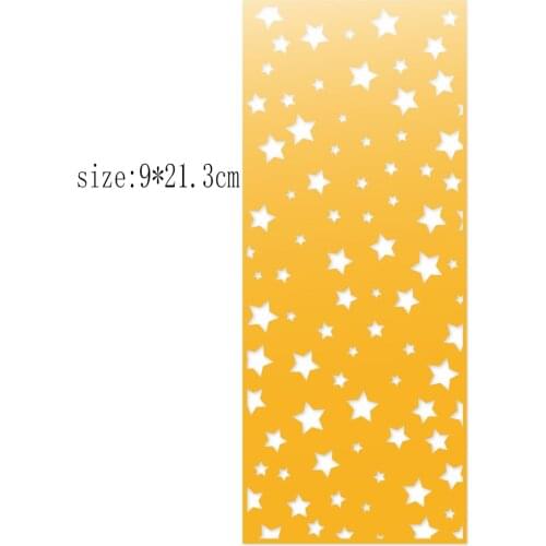 Sirius Rectangular starry background Metal Cutting Dies DIY Scrapbooking Photo Embossing Craft Die scrapbooking nouveau arrivage