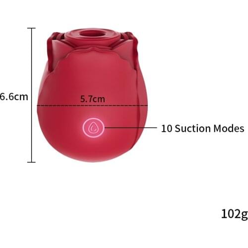 Burst Rose Toys For Girls Rechargeable Clitoris Sucking Suction Vibration Vibrator Silicone Vibrators For Women