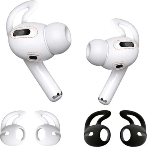 Silicone Earbuds Case Cover For Airpods Pro Anti-Lost Soft Eartip Ear Hook Cap For AirPods Pro3 Bluetooth-Compatible Accessories