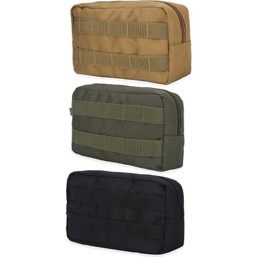 CQC Molle System Tactical Medical Pouch EDC Tool Waist Pouches Outdoor Hunting Airsoft Military Army Accessories Bag