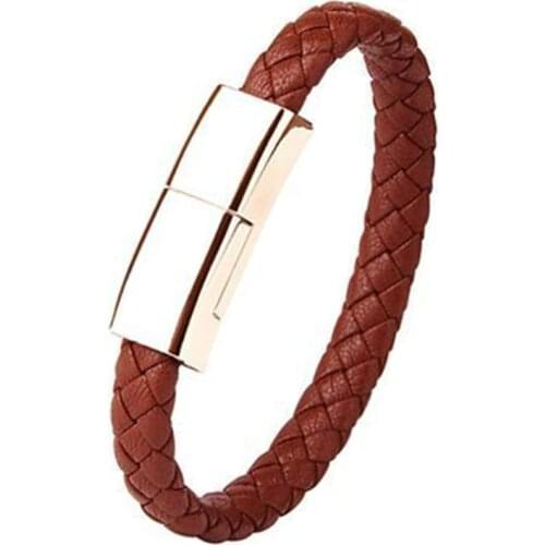 22.5CM Bracelet USB Charging Cable Data Charging Cord for iPhone Plus X XR Xs Max for samsung HUAWEI xiaomi USB C Micro cable