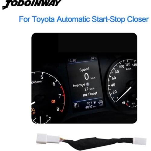 Protect Engine For Toyota Vios 2015 Corolla Levin 2016 2018 Start Stop Closer Auto Off Switch Default Automatic Closure Device