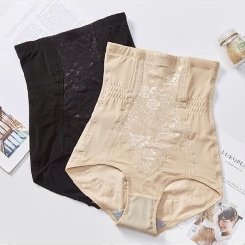 Women Body Shaping Underwear High-waist Hip-up Abdomen Panties Corrective Underwear Lingerie Corset Briefs