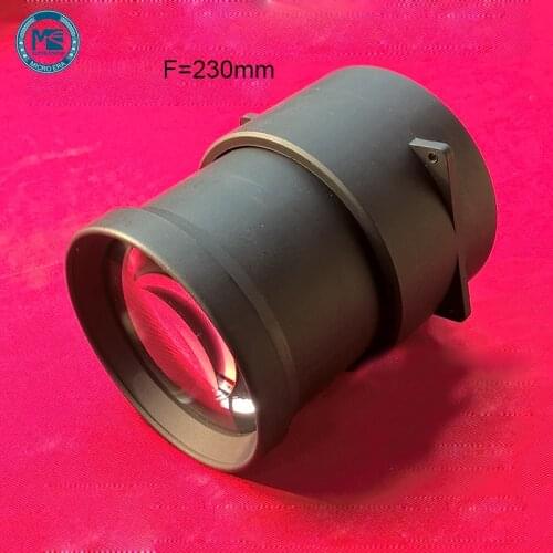 Free shipping lcd HD DIY projector lens projector kit F=230 mm glass lens for HD projection LCD 5-8.3 inch