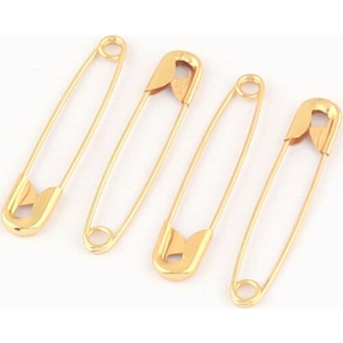 Gold Large Safety Pin Broochs Kilt Skirt Shawl Scarf Blanket Safety Pins Bouquet Charm Boutonniere Pendant Safety Pin Jewelry