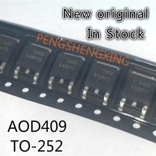 10PCS/LOT AOD409 D409 26A 60V TO-252 D409 New original spot hot sale