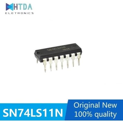 10pcs/lot SN74LS11N 74LS11N 74LS11 DIP-14