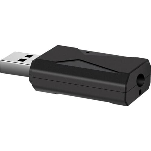 2 in 1 USB Bluetooth 5.0 Transmitter Receiver 3.5mm Jack Wireless Stereo Handsfree Audio Adapter For TV PC Car AUX Kit Wireless