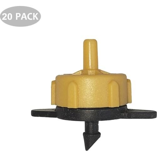 20Pcs 2L plastic stable flow pressure compensation dripper garden lawn agricultural irrigation supplies