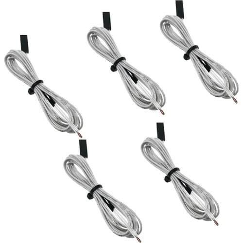 5pcs NTC 100K Thermistor Line Suitable for Ender3/CR-10/CR-10S Hot End Heatbed J0PB