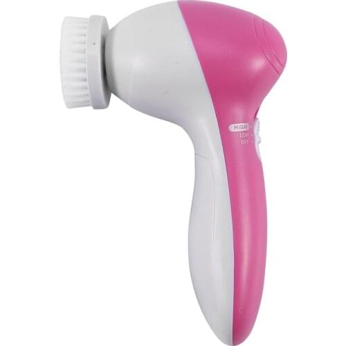 5 In 1 Electric Wash Face Cleaning Machine Facial Cleanser Pore Cleaner Body Cleansing Massage Mini Skin Beauty Massager Brush