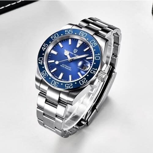 Reloj Hombre 2020 New PAGANI DESIGN Top Brand Men Automatic Mechanical Wristwatch 40mm Sapphire Glass Stainless Steel Men Watche