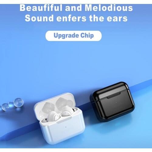 ForLenovo Ture Wireless Headphone QT82 Touch Control Bluetooth Earphones Stereo HD Talking Mic Headset with 400mAh Charging Box