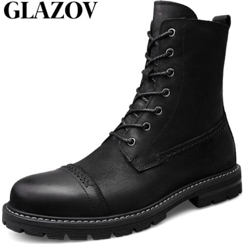 Мужские мотоботы GLAZOV China At AliExpress