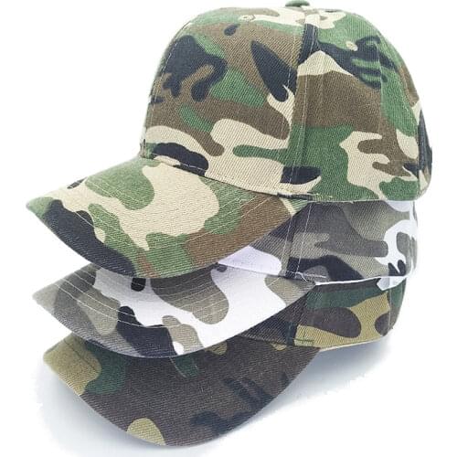 Camo Army Baseball Cap For Men Army Green Summer Outdoor Camouflage Tactical Jungle Snapback Cap Magic Sticker Military Hats