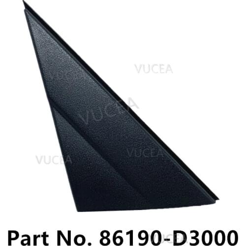 Fender Pillar Trim Mirror Corner Molding Right Passenger Side For 2016 2017 2018 2019 2020 Tucson TL 86190D3000 86190-D3000