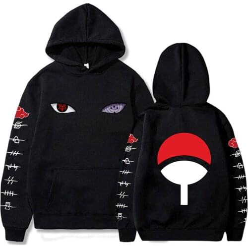 Hot Japanese Anime Streetwear Harajuku Hip Hop Graphic Sweatshirts Unisex Tops Male