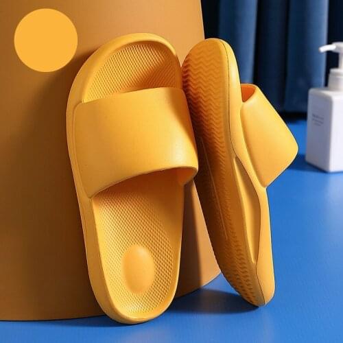 Massage Slippers Female Summer Eva Soft-soled Non-slip Bathroom Bath Indoor Mens Home Thick-soled Sandals and Slippers GYB