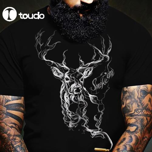 Deer Hunting Smoke Em Hunter Men T Shirt