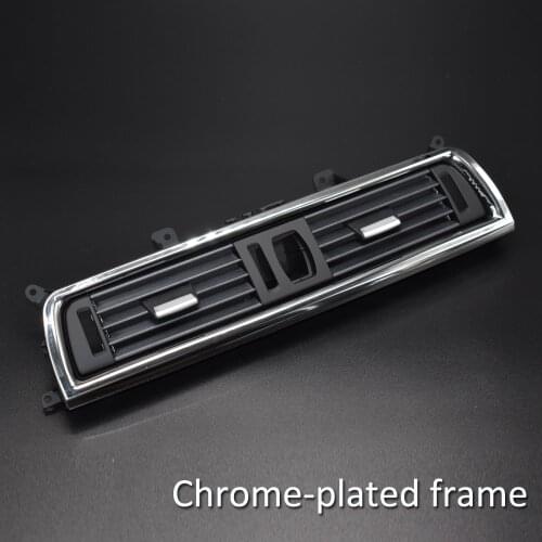 Panel Grille Cover Auto Accessories For BMW 5 Series F10 523 525 535 Chrome Car Center A/C Air Conditioning Air Vent Outlet