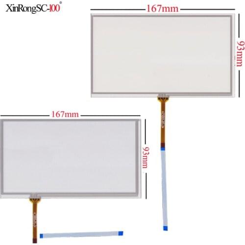 6.9 6.95 7 inch touch screen panel digitizer 167mm*93mm 167*93mm for car DVD navigation GPS or commercial use post