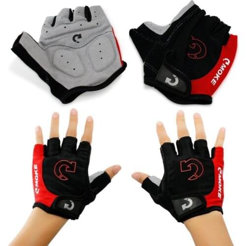 3 Colors Outdoor Cycling Half Finger Glove Men Women Sports Anti Slip Gel Pad Motorcycle Bicycle Road MTB Bikes Gloves