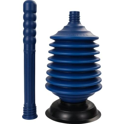 Manual Toilet Vacuum Sucker Toilet Plunger Pipeline Dredger Sewer Drain Cleaner Toilet Pump Cleaner Clean Sinks Bathroom Supply