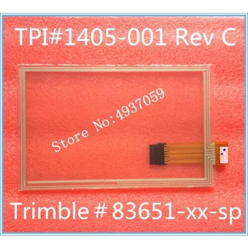 196*124 for TPI# 1405-001 Rev C Trimble# 83651-xx-sp RevA maintenance touch panel