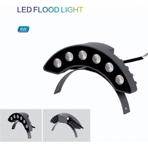 LED corrugated light moon light outdoor illumination IP68 projection lamps 5W 6W decorative flood landscape lighting old bulding