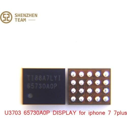 SZteam 10-100pcs/lot U3703 65730A0P LCD DISPLAY & TOUCH - POWER SUPPLIES IC Chip for iphone 7 7plus