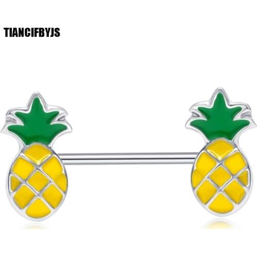 TIANCIFBYJS Nipple Piercing 14G Sexy Surgical Stainless Steel Ear Barbell Bar Tragus Helix Earring Sexy Women Body Jewelry 20pcs