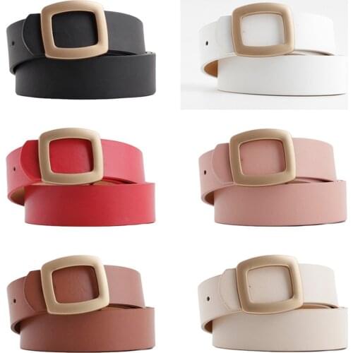 Women Belt Casual Jeans Coat Decoration Belts Ladies Wild Buckle Waistband BLTYN20010