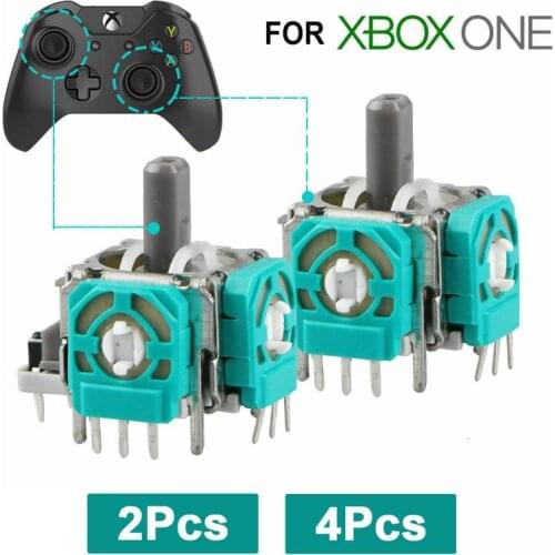 4x Replacement 3D Analog Joystick Sensor Module Potentiometer & Thumb Stick For X BOX One Controller Repair Parts Sensor Module