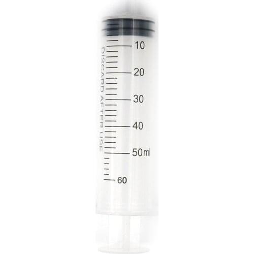 50mlPlastic Reusable Big Large Hydroponics Nutrient Sterile Health Measuring Syringe Tools Cat Feeding Acc