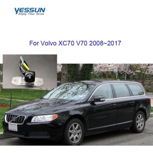 Yessun car fisheye camera For Volvo C70 V70 XC 70 XC70 V50 2008~2017 rear view camera/wifi backup camera/ AHD 720P rear camera