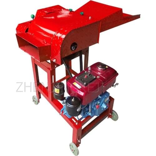 Home Small Grass Cutter Shredded Grass Dry wet grass Electric Corn Stalks Straw Cattle Sheep Pig Forage Grass Cutting Equipment