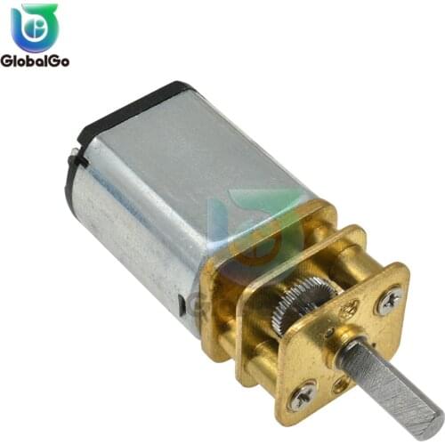 GA13-030 DIY Mini DC Motor 6V/100RPM DC Reduction Gear Motor Speed Control Large Torque Low Noise High Speed