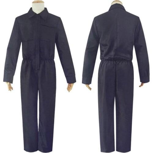 Movie Halloween Cosplay Costumes Michael Myers Murderer Uniform Suits Men Women Horror Mask Head Masks Halloween Carnival Party