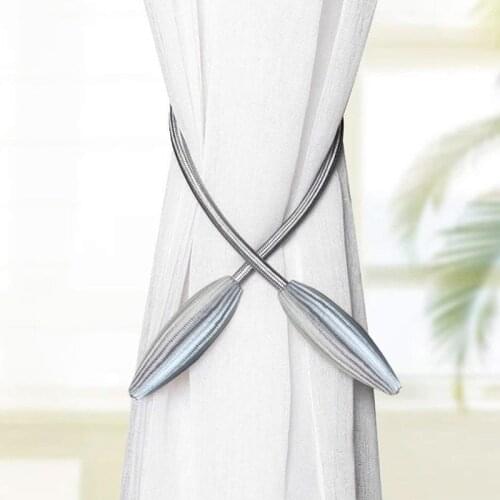 1Pc Arbitrary Shape Strong Curtain Holder Cilp Tieback Buckle Hanging Belts Rope Holdback Curtain Accessories Home Decorations