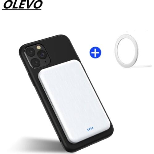 5000mAh Magnetic Power Bank PD20W Fast Charging Powerbank For MagSafe iPhone 12 Mini Pro Max Xiaomi Huawei 15W Wireless Charger