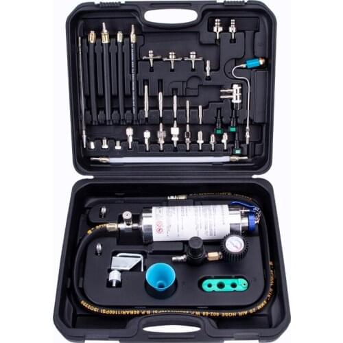 Car Fuel Injector Cleaning Machine Auto Engine Cleaner Washing Tool Non-Dismantle Tester Engine Maintenance