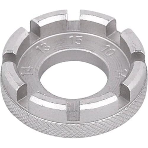 Mini Cycle Spoke Nipple Key Bike Bicycle Wheel Rim 8 Way Wrench Spanner Bike Repair Tool Durable Portable Hand Tools New