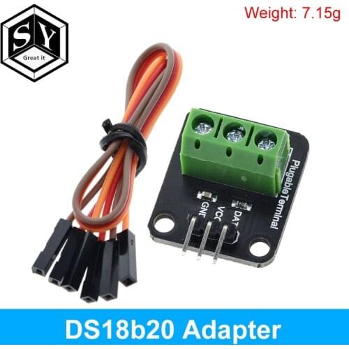DS18B20 temperature sensor module suite Arduino sensor adapter