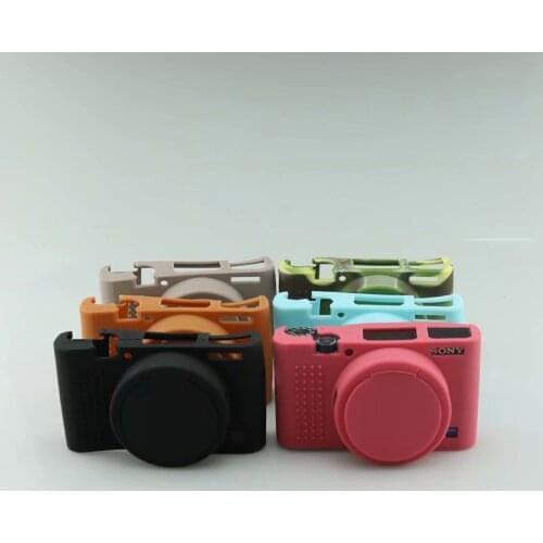 Silicone Camera Soft Case Protective Skin Cover For Sony DSC-RX100M5 RX100M4 RX100M3 RX100 V RX100 IV Camera Bag