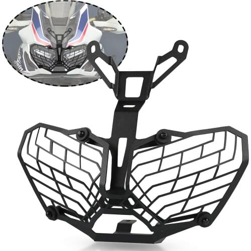Motorcycle grille headlight protector guard lense cover For Honda CRF1000L Africa Twin CRF 1000 L AfricaTwin 2015-2021 2020 2019