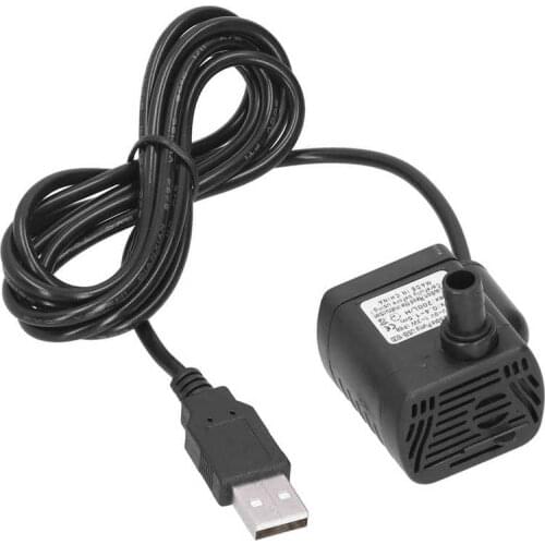 Aquarium Pump 1-3W Mini Submersible Water Pump Ultra Quite for Aquariums Fish Tank Outdoor Fishing Watering Etc