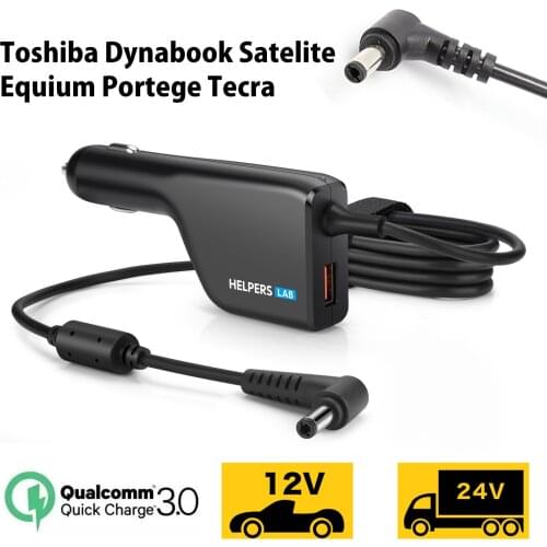 Laptop Car Charger For Toshiba Satellite A300 A200 C850 C850D L850 L750 L650 L500 for Toshiba Power Adapter 19V 4.74A