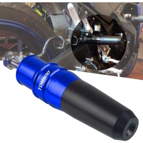 For YAMAHA TDM900 TDM 900 2015-2019 2018 2017 16 Motorcycle Exhaust Slider Crash Protector Exhaust Sliders Protection With Logo