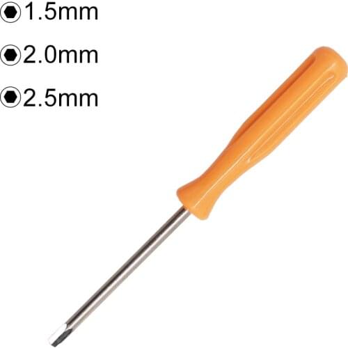 Hot New Hand Open Security Repair Precision Tools Hexagonal Shape 1.5/2.0/2.5 Disassembly screwdriver