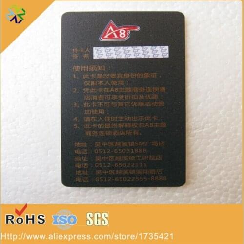 GOOD NEWS! Redesign! New choose!high frequency ISO14443A hard plastic pvc material RFID nfc 13.56Mhz card with fudan 1k chip